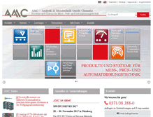 Tablet Screenshot of amc-systeme.de